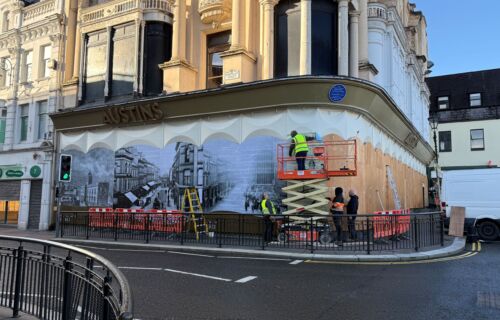 Austins April 2025, presentation improvement works underway.