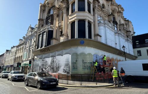 Austins April 2025, presentation improvement works underway.